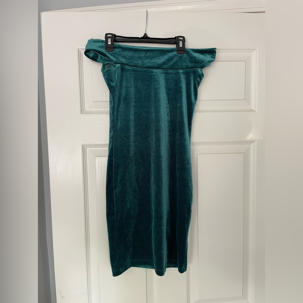 Forever 21 green mini dress, size small